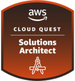 AWS Cloud Quest Solutions Architect badge